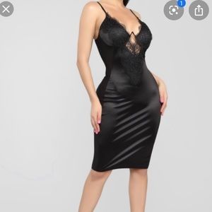 Fashion nova sultry thoughts satin dress